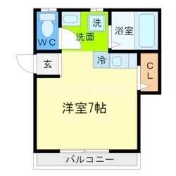 藤本マンションの物件間取画像